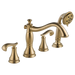 Delta Cassidy T4797 Roman Tub with Hand Shower Trim - Less Handles, champagne bronze - view 3