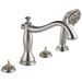 Delta Cassidy T4797 Roman Tub with Hand Shower Trim - Less Handles, stainless