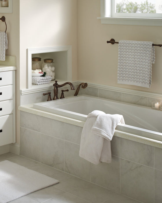Delta Cassidy T4797 Roman Tub with Hand Shower Trim - Less Handles, venetian bronze - view 5