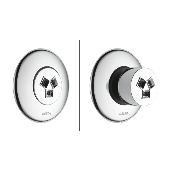 Delta T50010 HydraChoice Round Body Spray Trim, chrome - view 2