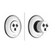 Delta T50010 HydraChoice Round Body Spray Trim, chrome - view 3
