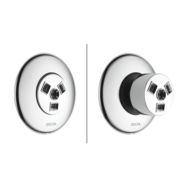Delta T50010 HydraChoice Round Body Spray Trim, chrome - view 4