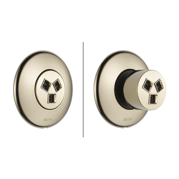 Delta T50010 HydraChoice Round Body Spray Trim, polished nickel - view 3