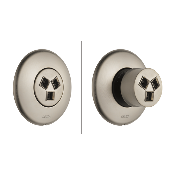 Delta T50010 HydraChoice Round Body Spray Trim, stainless - view 2