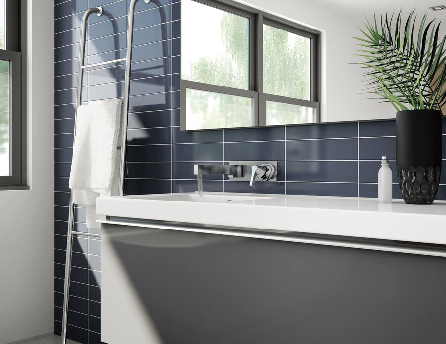 Delta Zura T574LF Single Handle Wall Mount Bathroom Faucet Trim