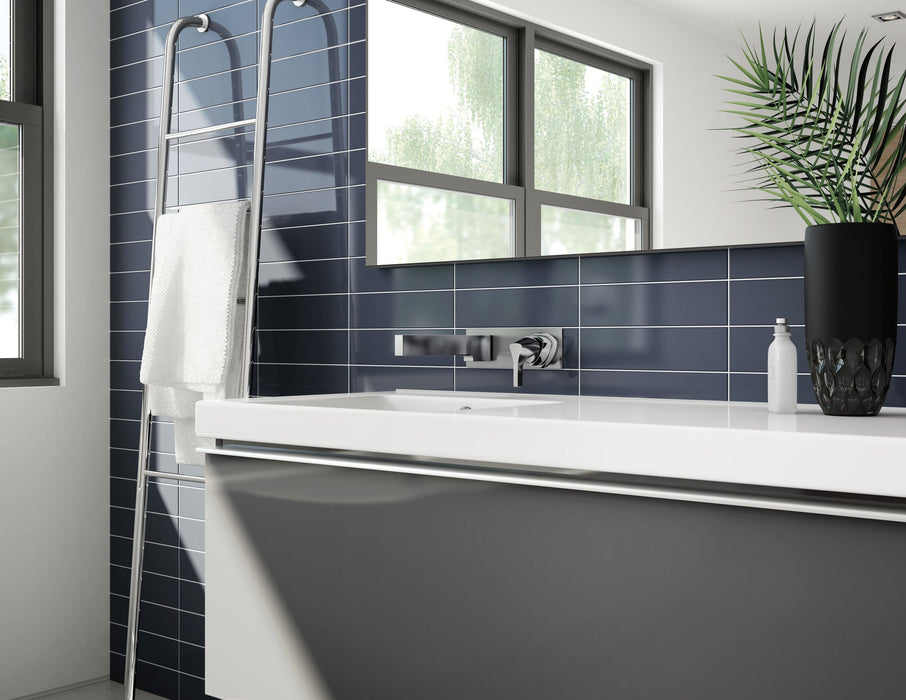Delta Zura T574LF Single Handle Wall Mount Bathroom Faucet Trim