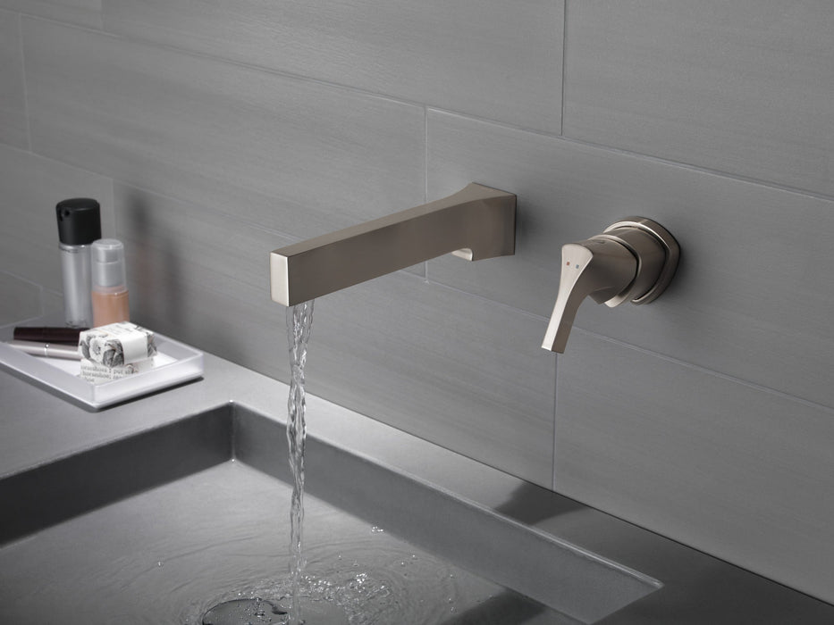 Delta Zura T574LF Single Handle Wall Mount Bathroom Faucet Trim