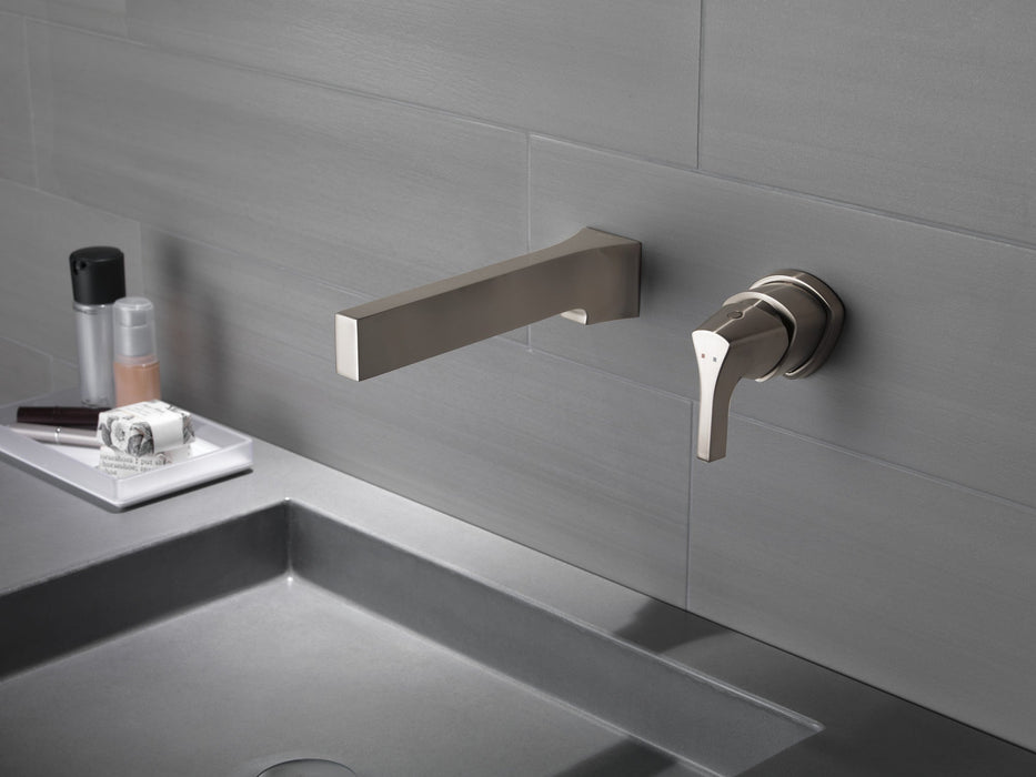 Delta Zura T574LF Single Handle Wall Mount Bathroom Faucet Trim