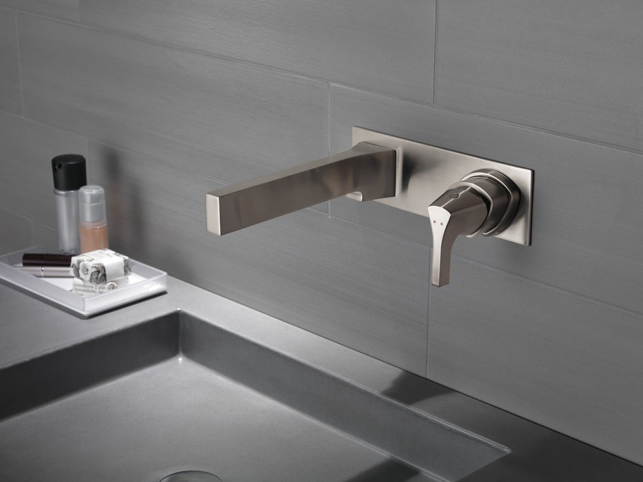 Delta Zura T574LF Single Handle Wall Mount Bathroom Faucet Trim