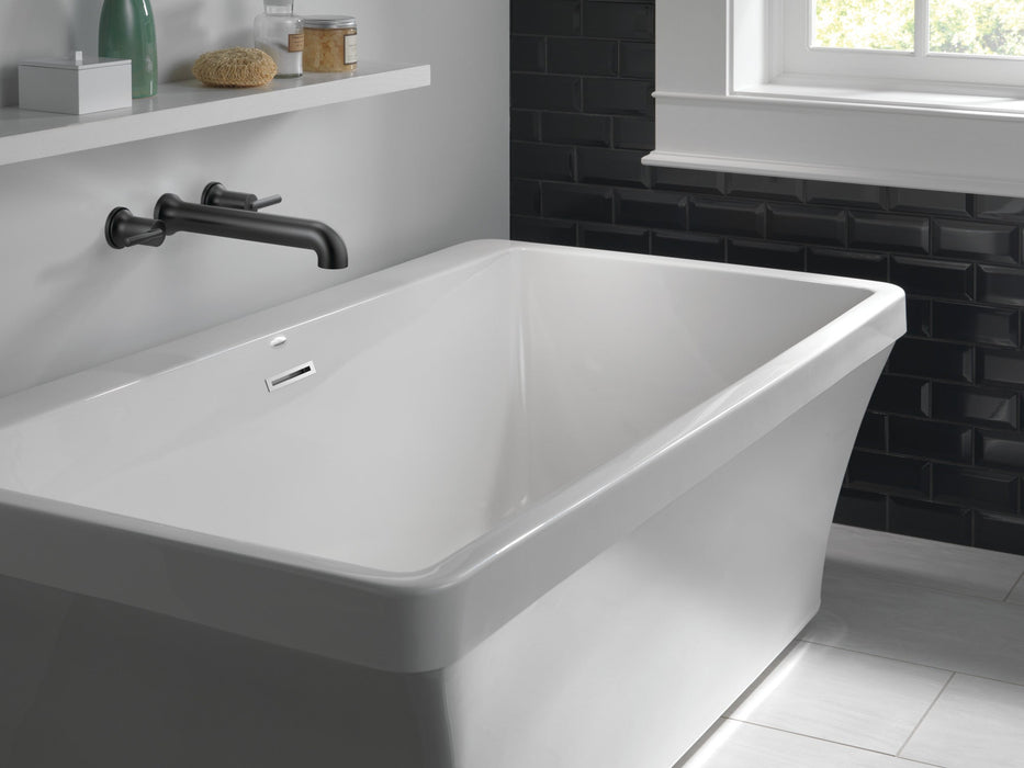 Delta Trinsic T5759 Wall Mounted Tub Filler, matte black - view 4