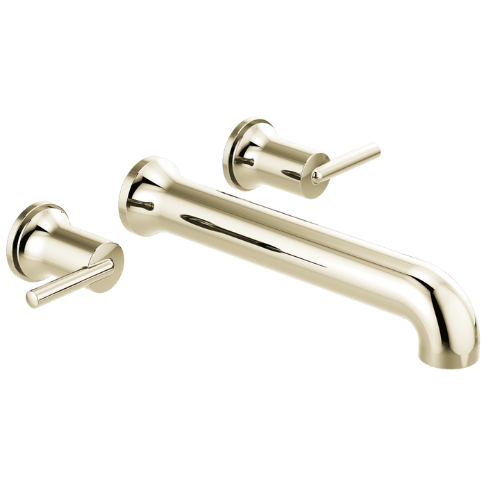 Delta Trinsic T5759 Wall Mounted Tub Filler, polished nickel
