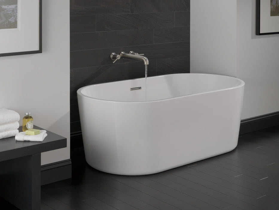 Delta Trinsic T5759 Wall Mounted Tub Filler, stainless steel - view 2