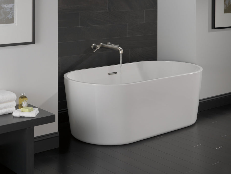 Delta Trinsic T5759 Wall Mounted Tub Filler, stainless steel - view 4