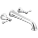 Delta Cassidy T5797 Wall Mounted Tub Filler, chrome