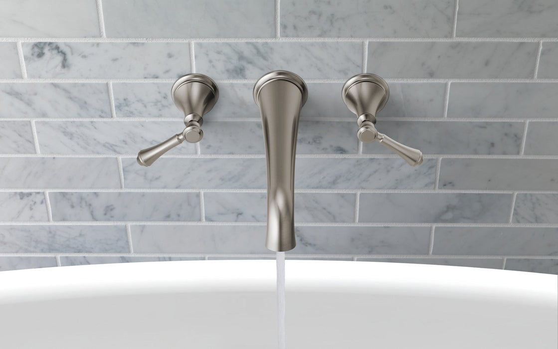 Delta Cassidy T5797 Wall Mounted Tub Filler, stainless steel - view 2