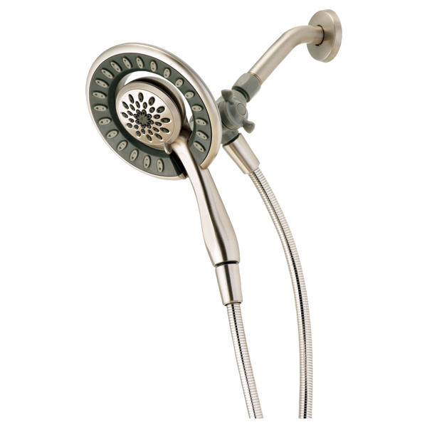 Delta Universal Showering Components U4993 Wall Mount Shower Arm & Flange, stainless - view 2