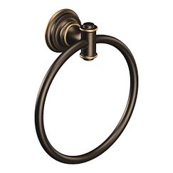 Moen DN9186 Mediterranean bronze towel ring