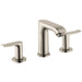 hansgrohe Metris Widespread Faucet 100 with Pop-Up Drain, 1.2 GPM