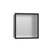 hansgrohe XtraStoris Individual Wall Niche Brushed Stainless Steel with Design Frame 12"x 12"x 4"