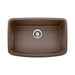 BLANCO 442555 Valea 27" Single Bowl Kitchen Sink - Café