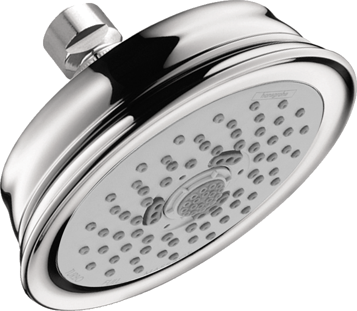 hansgrohe Croma 100 Classic Showerhead 3-Jet, 1.8 GPM