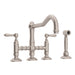 ROHL A1458WS Acqui® Bridge Kitchen Faucet With Side Spray