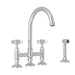 ROHL A1461WS San Julio® Bridge Kitchen Faucet With Side Spray