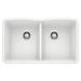 BLANCO 440185 Diamond Equal Double Bowl Kitchen Sink - White