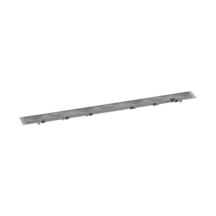 hansgrohe RainDrain Rock Trim Flex 35 1/4" Cut to Size and Tileable