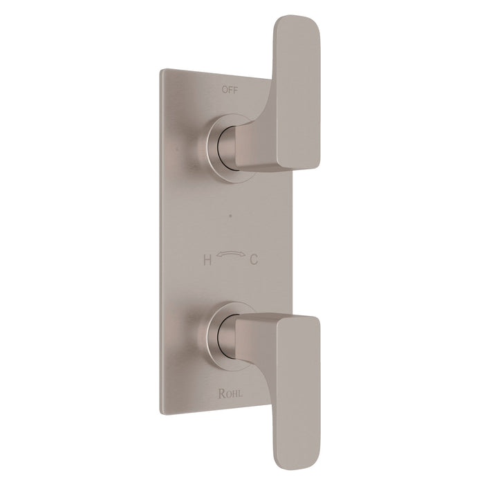 ROHL CU390 Quartile 1/2" Thermostatic Trim with Diverter