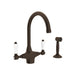 ROHL A1676WS San Julio® Two Handle Kitchen Faucet With Side Spray