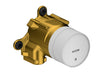Rough, Wall-Mounted Single-Handle Faucet in