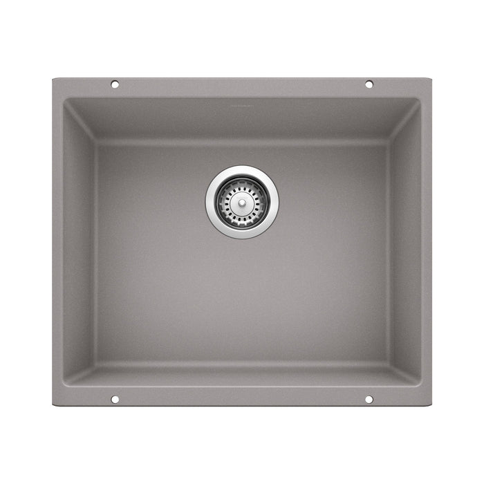 BLANCO 513429 Precis 21" Single Bowl Kitchen Sink - Metallic Gray
