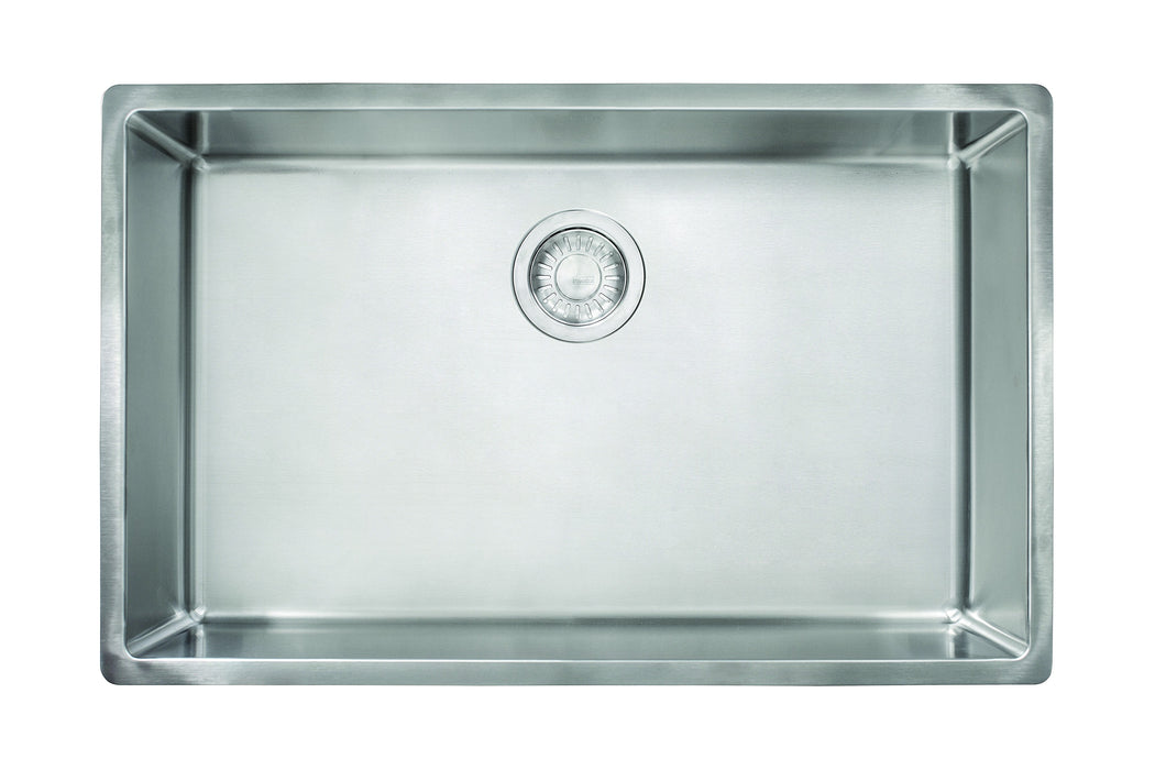 Franke Cube CUX11027-ADA Undermount Single Bowl 28.5 x 17.75 in Granite Kitchen Sink