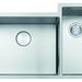 Franke Culinary Center CUX16021-W Undermount Double Bowl 35.19 x 21.38 in Stainless Steel Kitchen Sink
