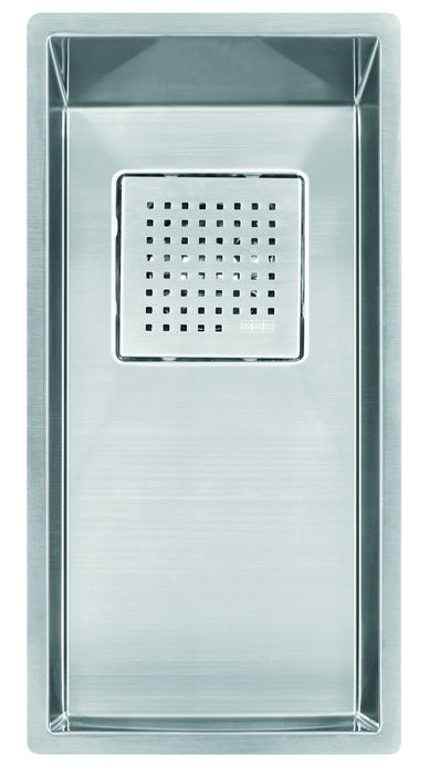 Franke Peak PKX1108 Undermount Single Bowl 8.25 x 17.75 in Stainless Steel Kitchen Sink