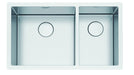 Franke Professional 2.0 PS2X160-18-11 Undermount Double Bowl 32.5 x 19.5 in Stainless Steel Kitchen Sink