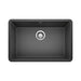 BLANCO 522259 Precis 27" Single Bowl Kitchen Sink - Anthracite