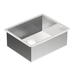 Moen G18185 1800 Series 22" x 18" Stainless Steel 18 Gauge Single Bowl Sink in Satin Stainless
