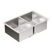 Moen G18288 1800 Series 29" x 18" Stainless Steel 18 Gauge Double Bowl Sink in Satin Stainless