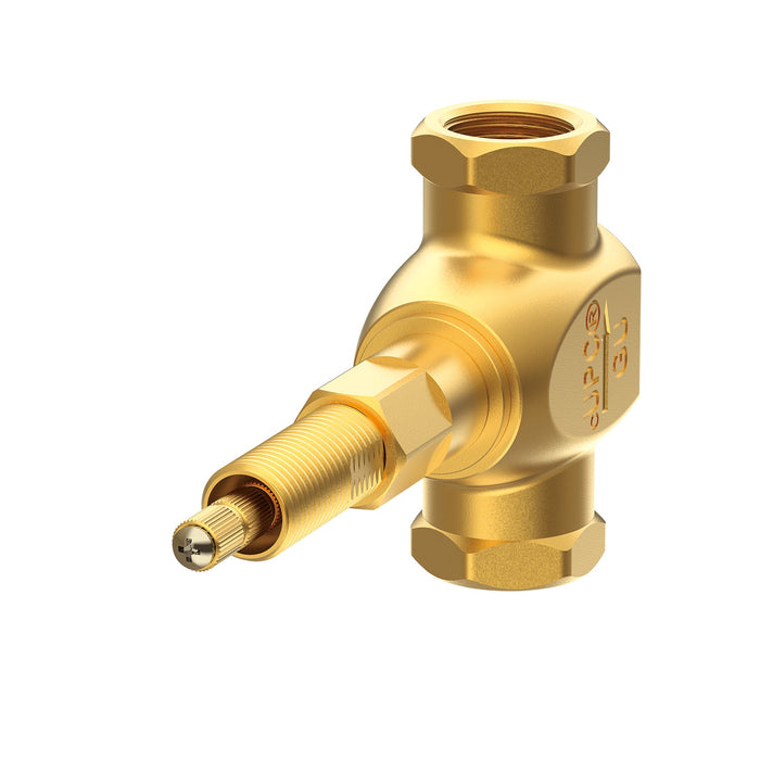 Gerber D135300BT 1H 3/4" Volume Control & Shut Off Valve - Rough Brass