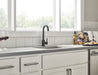 Gerber D150558 Parma 1H Bar Faucet w/ Side Mount Handle 1.75gpm - Satin Black