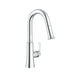 Gerber D150579 Northerly 1H Pull-Down Prep Faucet w/ Snapback 1.75gpm - Chrome