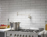 Gerber D205012 Melrose Wall Mount Pot Filler 2.2gpm - Stainless Steel