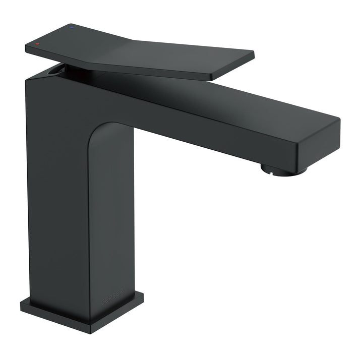 Gerber D225019 Avian 1H Lavatory Faucet Single Hole Mount w/ Metal Touch Down Drain 1.2gpm - Satin Black