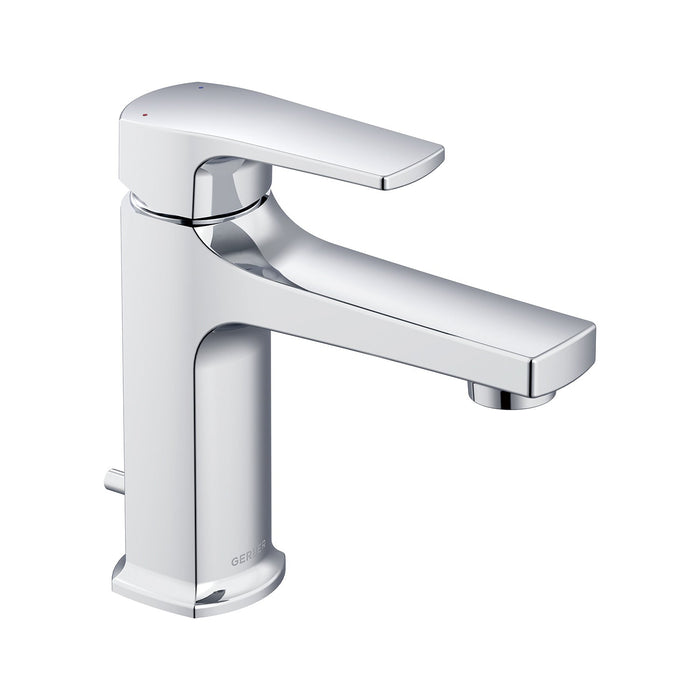 Gerber D225070 Tribune 1H Lavatory Faucet Single Hole Mount w/ 50/50 Pop-Up Drain 1.2gpm - Chrome