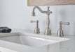 Gerber D303257 Opulence 2H Widespread Lavatory Faucet w/ Metal Touch Down Drain 1.2gpm Brushed Nickel - Brushed Nickel