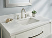 Gerber D303658 Parma Trim Line 2H Widespread Lavatory Faucet w/ Metal Touch Down Drain 1.2gpm - Brushed Nickel