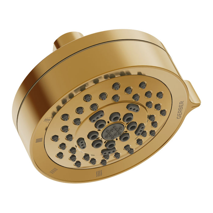 Gerber D460064 Parma 4 1/2" 5 Function Showerhead 1.75gpm Brushed Bronze - Brushed Bronze