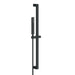 Gerber D462726 Versa Square 30" Slide Bar Assembly w/ Single Function Rectangular Handshower 1.75gpm - Satin Black